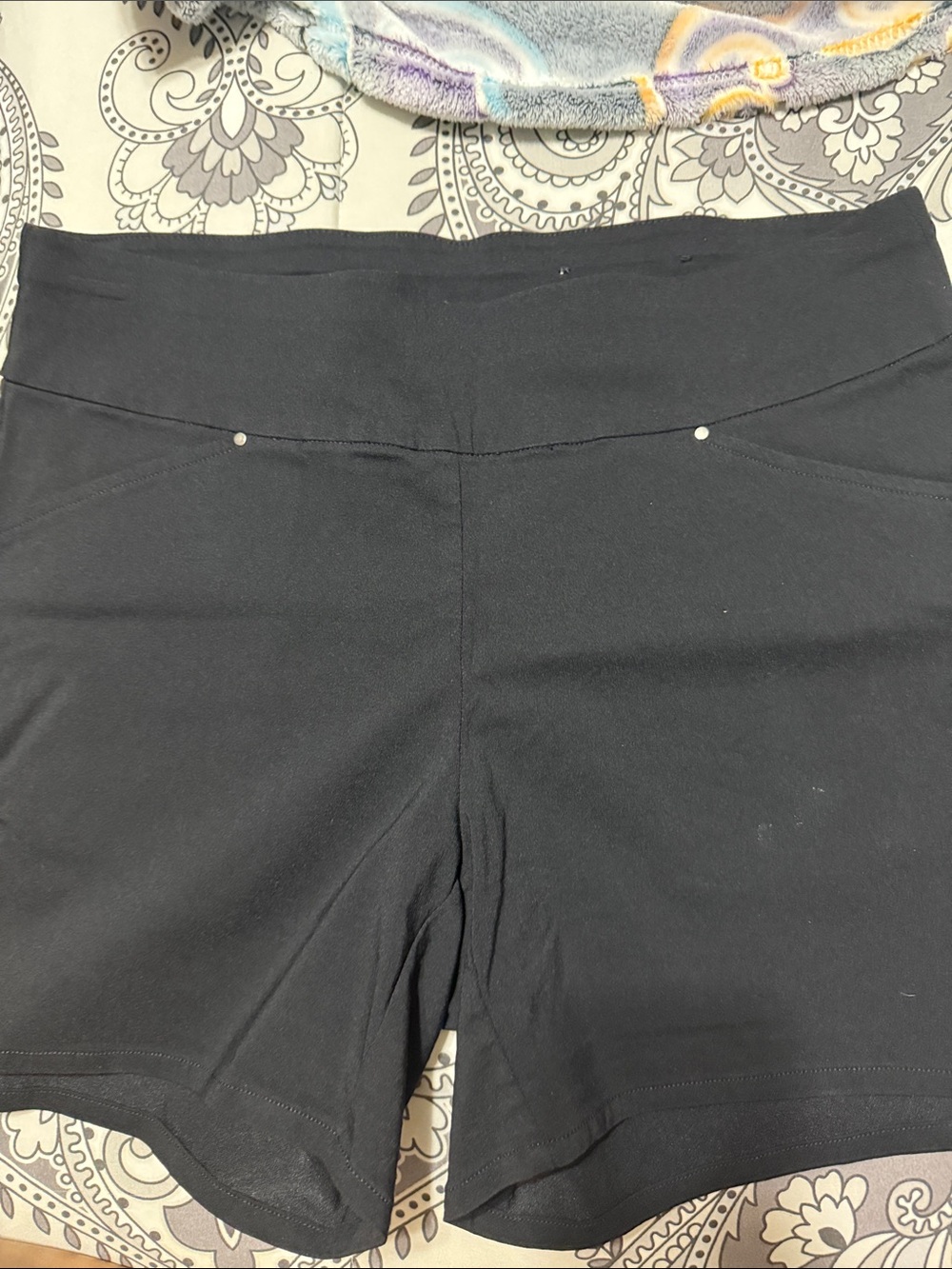 INC everyday High-Rise Black Women's Shorts